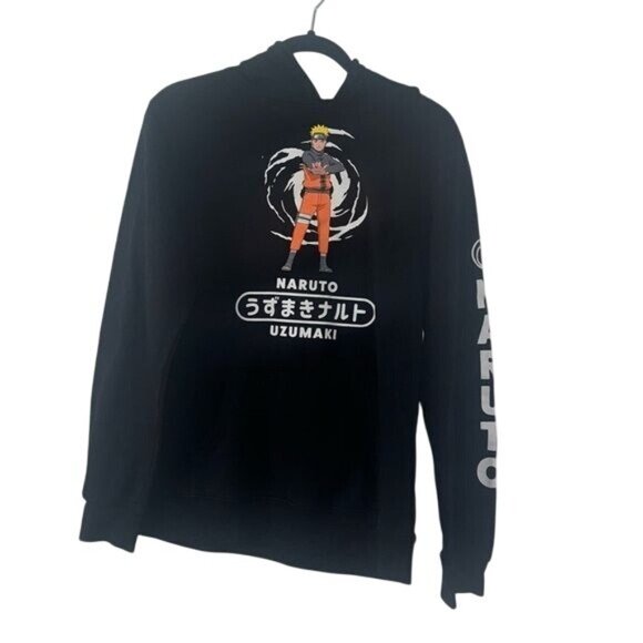 Naruto Uzumaki Black Hoodie Small - Picture 1 of 6